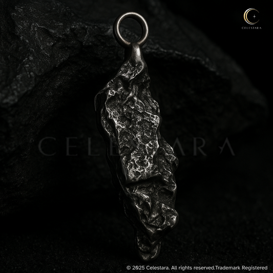(only 1 available) Campo del Cielo Real Meteorite Pendant – CE-ALE-2505-020